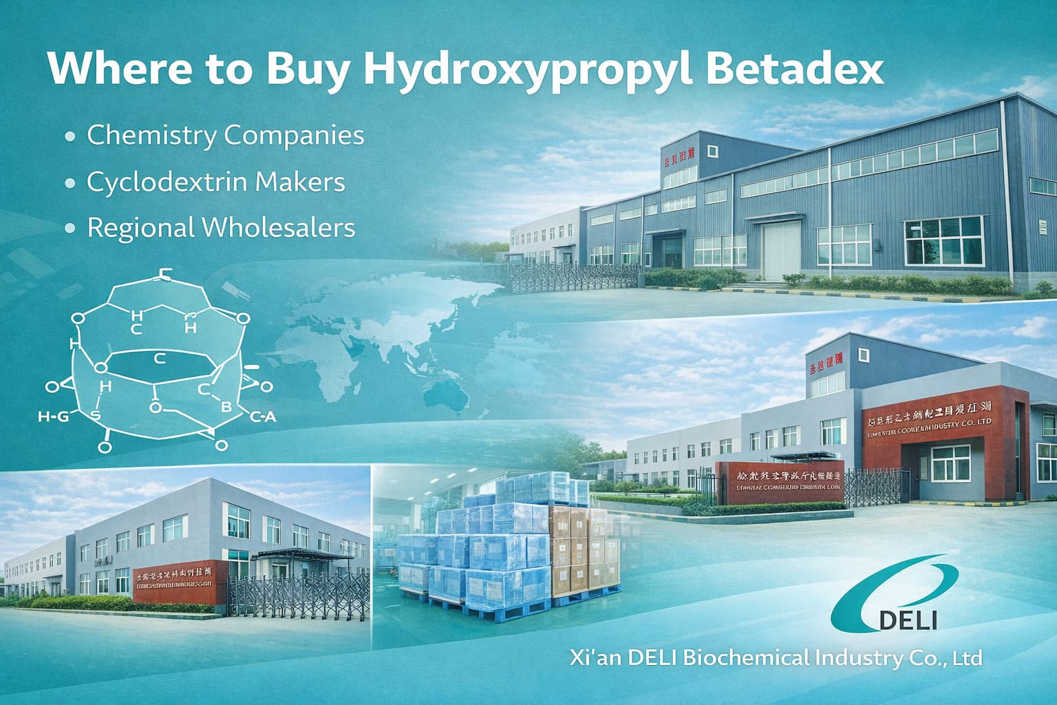 مكان شراء Hydroxypropyl Betadex: أفضل الموردين للمنتجات الصيدلانية ومستحضرات التجميل
